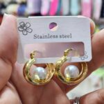 Boucles D'oreille acier 04